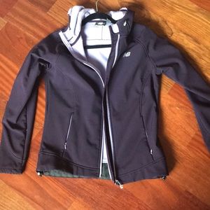 New balance purple jacket with fleece lining